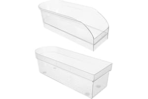 AUTSUPPL Hand Mixer Attachment Storage Box Plastic Organizer for Blender Accessories, Small Portable Holder