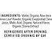 ALOE GLOE Organic Aloe Water, 15.2 Ounce (Crisp Aloe, Pack of 12)