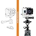 USA Gear Action Cam Flexible Tripod Mount Stand with Bendable Wrapping Legs - Compatible with Garmin VIRB Ultra 30, GoPro, REMALI 4K Ultra HD Sports Action Camera & More