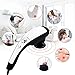6 Interchangeable Nodes Massager, NURSAL Handheld Deep Percussion Massager with Heat, Variable Speed Adjustment and Anti Slip Design