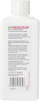Hibiscrub Hibiwash Antimicrobial Skin Cleanser 500 ml Bottle view 6
