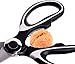 NOVASKO Premium Heavy Duty Kitchen Shears (Black/White)
