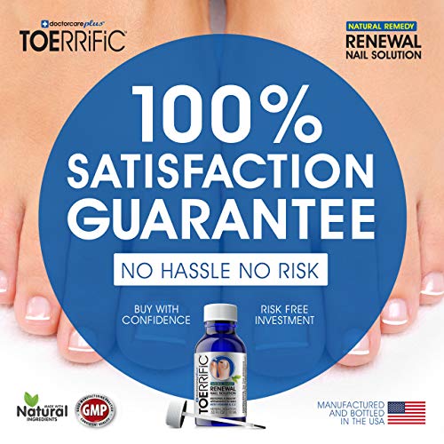 Natural Toenail Fungus Treatment - All Natural Anti fungal Nail & Toe Nail Renewal with Tea Tree, Oregano & Essential Oils, Restore Damaged Yellow Thick Discolored Nails Back to Health by Toerrific - Thumbnail 6