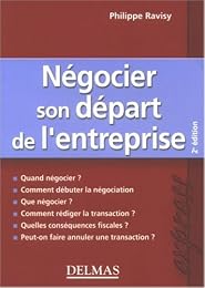 Négocier son départ de l'entreprise
