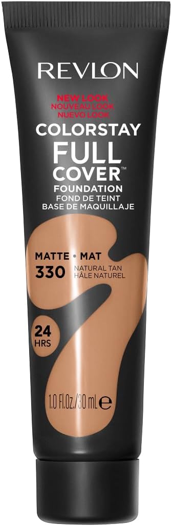 Revlon ColorStay Full Cover Foundation Natural Tan 330 30ml Matte Longwear