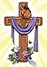 Praise to the King Easter Garden Flag Religious Cross 12.5" x 18" Briarwood Lane