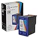 LD Products Remanufactured Ink Cartridge Replacement for HP 22 C9352AN (Color) Compatible with HP Deskjet D2460 F4135 F4150 F4180 F4140 F4172 F4185 F2180 F2110