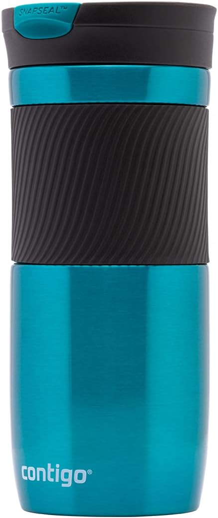 Contigo Byron SNAPSEAL Travel Mug, 470 ml, Biscay Bay, 470ml - Image 5