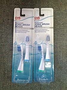 toothbrush heads replacement sonic cvs care