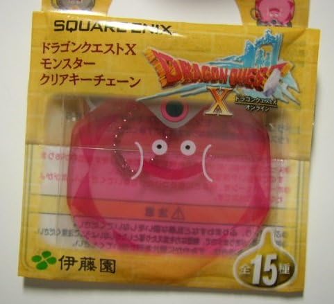 Amazon 伊藤園 ドラゴンクエストx モンスタークリアキーチェーン スライムマデュラ アニメ 萌えグッズ 通販