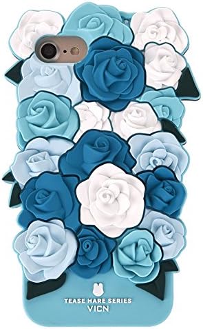 TTWO Cutely Design Phone Case for iPhone 6plus/6s plus,Shockproof Scratch-resistant and Silicone Material Cute Fashion Design Come with 20 Rose Flowers,Absolutely Phenomenal Gift for Your Valentine