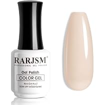 Amazon.com: RARJSM Apricot Nude Gel Nail Polish,Neutral Sheer ...
