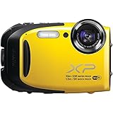 Fujifilm XP70 16 MP Digital Camera with 2.7-Inch LCD (Yellow) (Certified Refurbished)