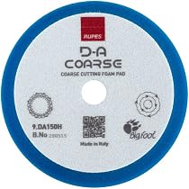 Tampon Polissage RUPES Bleu - Mousse Orbitale Grossière - Ø 80/100mm - Pour Défauts De Peinture