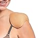 Magic BodyFashion Womens Soft Foam Natural Shoulder Pads