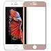 Amuoc HD Ballistic Glass Screen Protector for Iphone 6 Plus, 2 Pack,Rose Gold