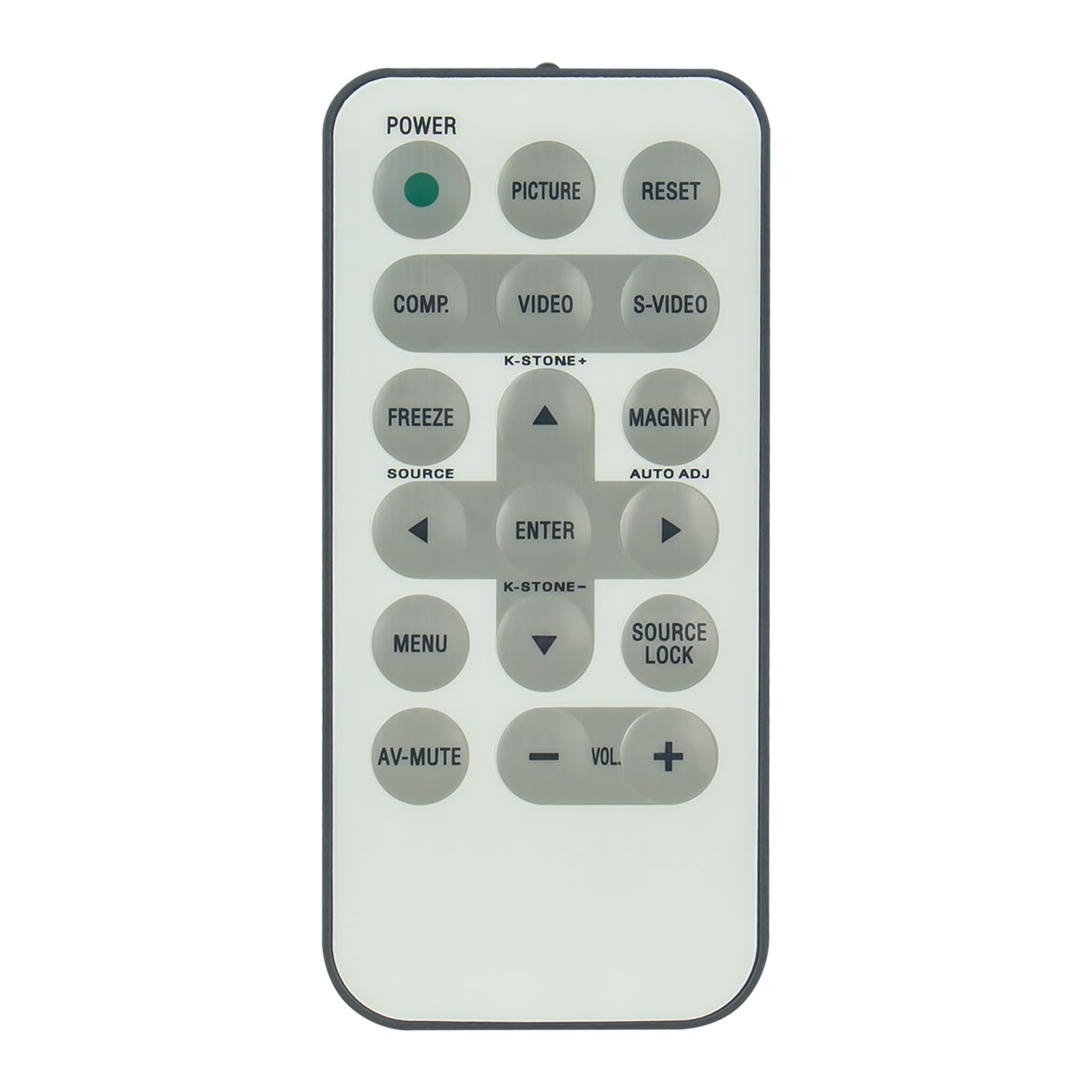 New RD-436E Remote Control Replacement - VINABTY RD436E Replace Remote Control fit for NEC DLP Projector 79TC1021 RD436E NP-100 NP100 NP100+ NP200 NP200+ NP115 NP210+ NPL50W NP-L50W NPL51W NP-L51W