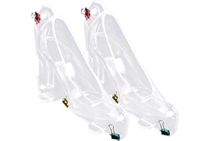 Homoyoyo High-Heeled Shoe Chocolate Mold Plastic Candy Mold Baking Tool for DIY Candy Making 2pcs Small Size