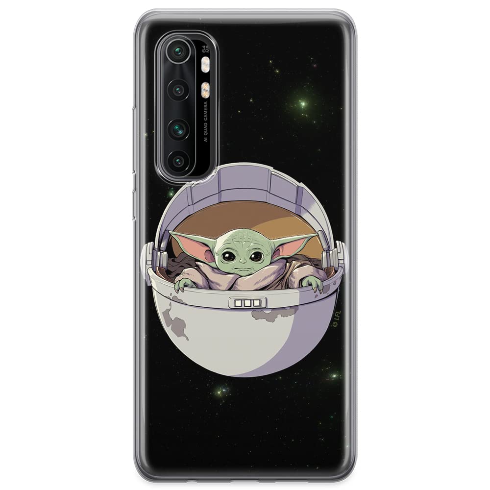 ERT GROUP mobile phone case for Xiaomi MI NOTE 10 Lite original and officially Licensed Star Wars pattern Baby Yoda 026 optimally adapted to the shape of the mobile phone, case made of TPU