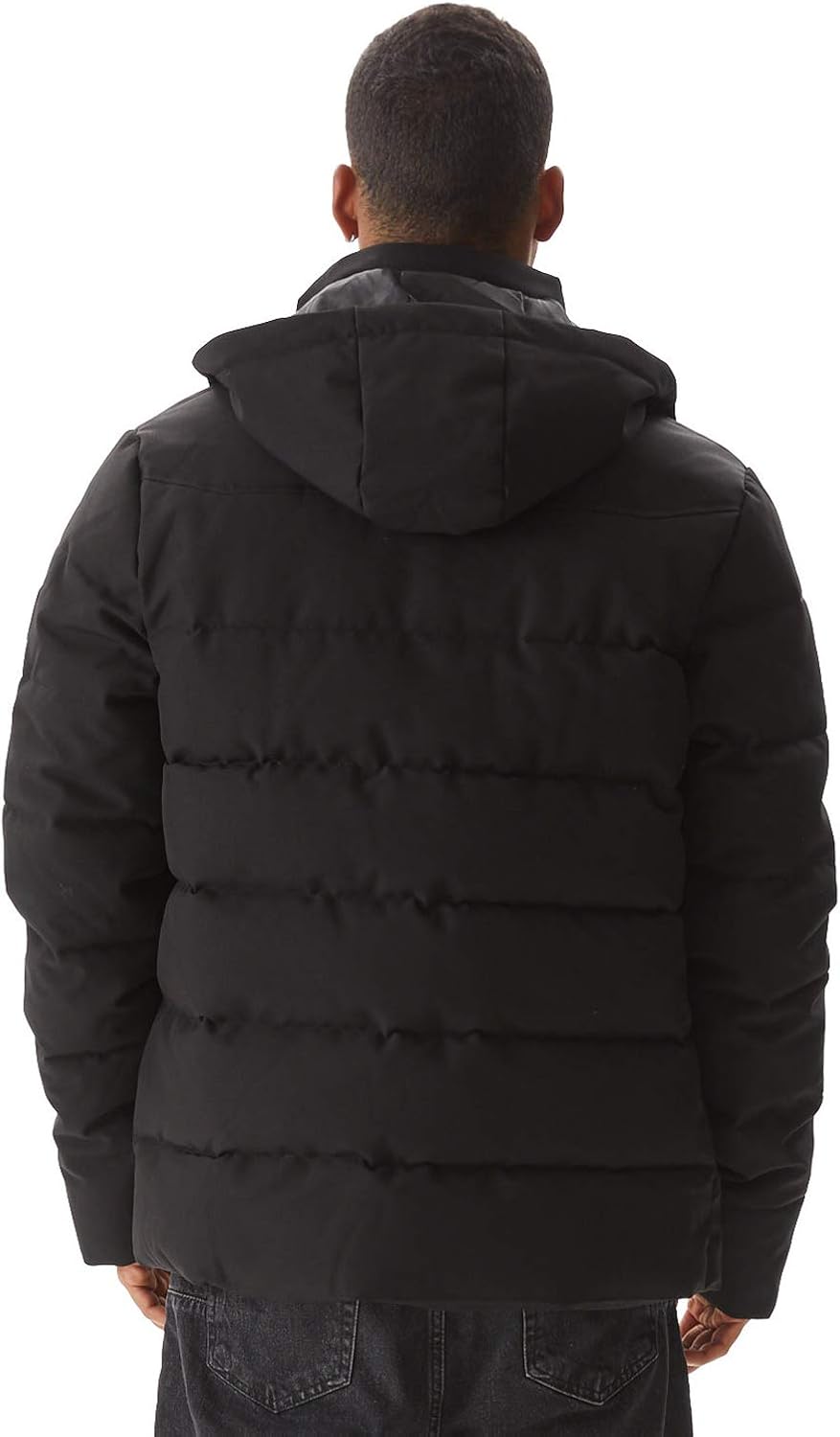 Molemsx Men's Down Alternative Jacket Outdoor Sports Windproof Water-Resistant Parka Expedition Mountain Coat XS-3XL: Clothing
