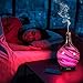 100ml Glass Aromatic Essential Oil Diffuser Cold mist humidifier with 4 Time Setting and 7 Colors LED Lights for Home Bedroom Office Yoga SPA (Handmade Glass)thumb 2