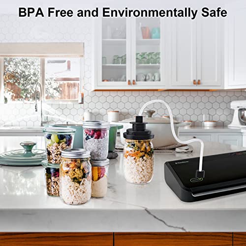 Liwin Jar Sealer and Accessory Hose Kit Compatible with Foodsaver