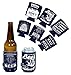 Funny Can Beer Cooler - Bachelor Party Insulator in Bulk of 6 - Beer Can Cooler for Cans and Bottles