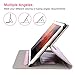 Dailylux Case for New iPad 9.7 Inch 2018/2017,Glitter Sparkle 360 Degree Rotating Stand Bling Case Luxury Faux Leather Case with Strap Auto Sleep/Wake Function Cover for iPad 9.7 inch-Rose
