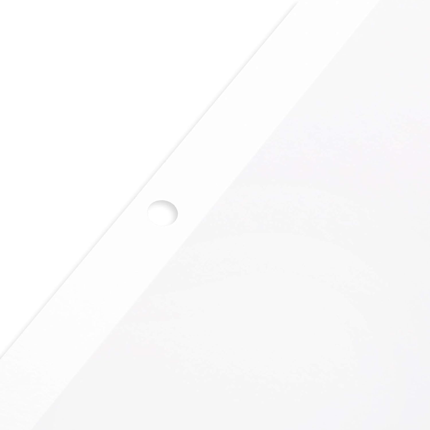 Blue Summit Supplies 3 Ring Binder Dividers with Reinforced Edge, 1/8 Cut Tabs, Letter Size, 3 Hole Punch Section Index Dividers for Binders, White, 96 Pack : Office Products