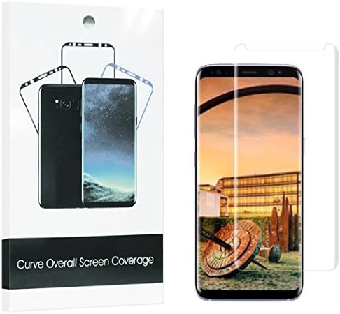 Netgars xbb-398 Galaxy S8 Screen Protector [3-Pack],  [Case Friendly] HD Clear Anti-Scratch Easy to Install for Samsung S8 Screen Protective Film (Clear).