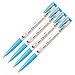 Dong-a Miffy Oil Based Ink Ball Point Pen Excellent Writing (6 Color/pack of 24 Pens) Blue/black/red/green/pink/sky Blue/