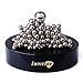 Magnetic Sculpture Desk Toy for Intelligence Development and Stress Relief, Stress Reducer Great for Relieves ADHD Anxiety,Gift for Children and Christmas (Set of 171 Balls, 1 Magnet Base)