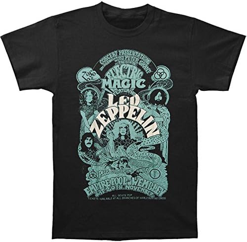 Amazon.com: Led Zeppelin Hermit stairway to Heaven Official Mens T