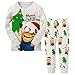 Blcswan Kids Merry Christmas Pjs Pants Set 2 PCS Cotton Sleepwear Suits 12M-10Y