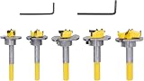 TOUGH MASTER Forstner Bits 5 Pcs Carbide Tip 15–35 mm with Case & Hex Keys view 8