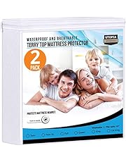 Utopia Bedding Premium Waterproof Mattress Protector - Fitted Mattress Cover