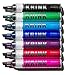 Krink K-71 Super Black Permanent Ink Marker - Bold and Opaque Fine Art Graffiti Markers for Any Surface - Permanent Markers with Alcohol-Based Ink for Metal Glass Paper Painted Surfaces and More…
