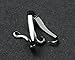 Most Beloved Vintage Titanium Steel Octopus Tentacles Black S-Shaped One Size Opening Ring