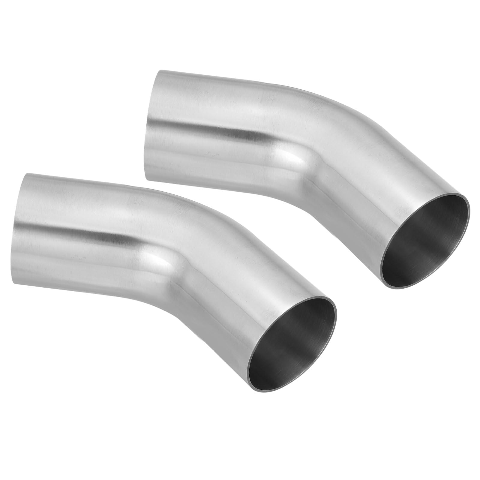 Photo 1 of **Only One** PATIKIL 45 Degree Bend Elbow, 2inch OD Sanitary Exhaust Pipe Elbow Intercooler Pipe Mandrel Elbow Connector Tube for Welding Brewery Equipment HVAC Stair Handrail, 1 Pcs