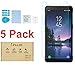 IFLASH (5 Pack) Tempered Glass Screen Protector For Samsung Galaxy S8 Active (NOT S8 Model) - Crystal Clear / 2.5D Rounded Edges / 9H Hardness/Scratch Proof/Bubble Free/Oleophobic