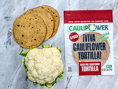 2 CAULIPOWER+Grain+free+Cauliflower+Tortillas+Gluten+free