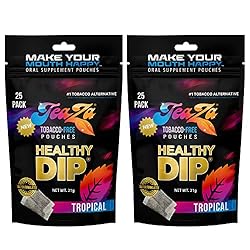 Teaza Herbal Energy Pouches Chewing Tobacco