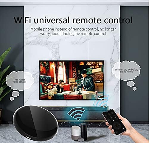 TWH WiFi IR Smart Control remoto universal inalmbrico por infrarrojos para dispositivos inteligentes a travs de voz y Smart LifeTuya App compatible con AlexaEcho Google Home