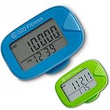 OZO Fitness Pedometer SC1 - Best Pedometer for Walking, a Wearable Personal Fitness Tracker for Men, Women & Kids. Track Steps, Calories & Miles Walked. Get your Step Counter Today!