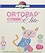 Ortopad Girls Eye Patches, Glitter Accents, 50 Adhesive Patches, Medium Size, Latex and Preservative Free, for Treatment of Amblyopia