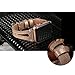 Secbolt Leather Bands Compatible with Apple Watch Band 38mm 40mm Series 5 4 3 2 1, Slim Strap with Breathable Hole Replacement Wristband for Iwatch Edition (Rose Gold)