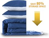 MEIQIHOME Vacuum Storage Bags 8 Pack Space Saver Compression 3 Sizes view 3