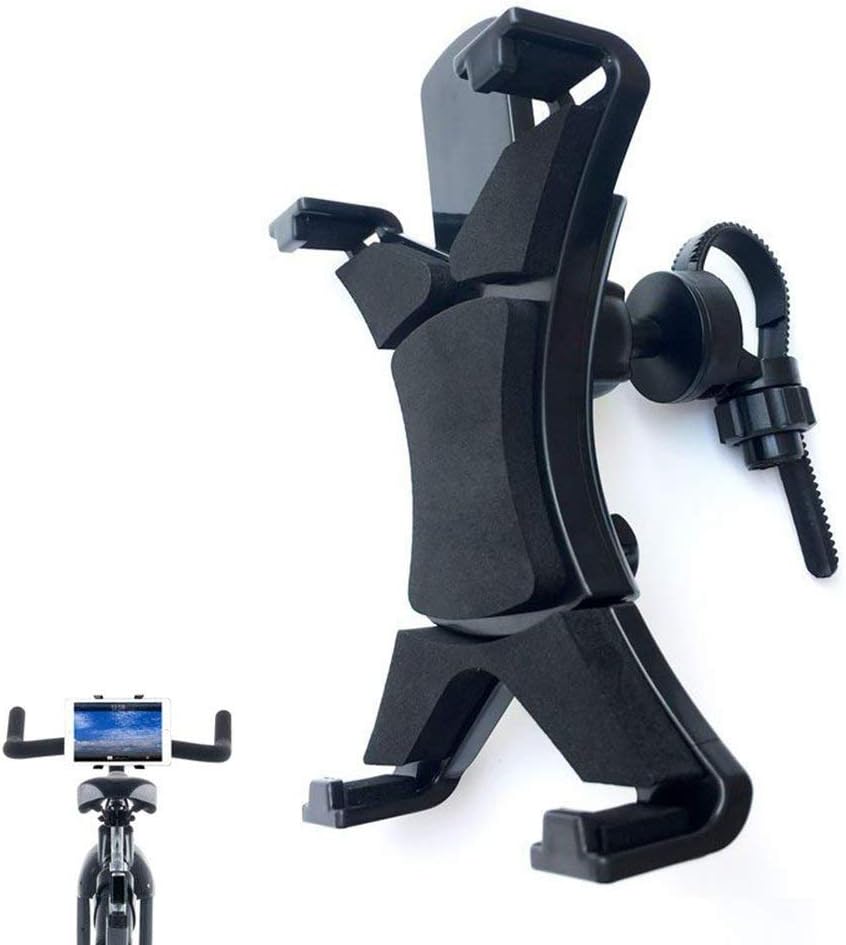 TEKCAM 360° Swivel Tablet Mount Holder for Exercise Bike Spin Bicycle Treadmills Ipad Stand Fits All 7"-11" iPad/Tablet/Google Nexus