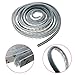 Sumnacon Frameless Adhesive Pile Weather Strip (1 Pcs Grey)