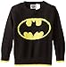 Warner Brothers Little Boys' Batman Boys Sweater, Black, 2T